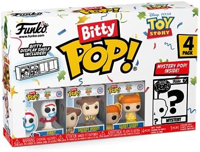 Funko Bitty Pop Toy Story - Forky 4PK - Forky Woody Gabby Gabby and A Surprise Mystery