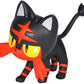 Pokemon 95002 2 Battle Action Figure Includes 2 Rowlet and 2 Litten Pack of 2
