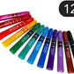 Crayola Take Note Dry Erase Markers 12ct Whiteboard Markers for Teachers Low Odor Chisel