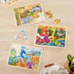 Melissa & Doug Melissa Doug 3-Puzzle Jigsaw Set - Dinosaurs Ocean and Safari