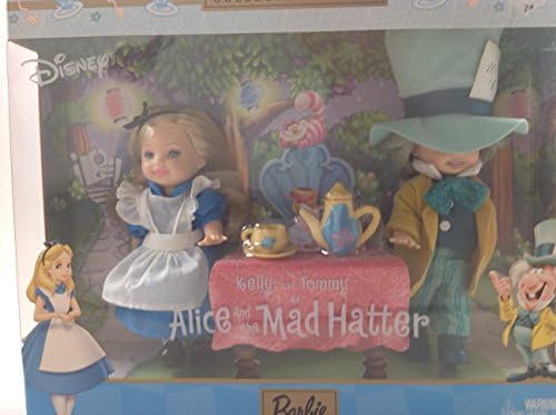 Mattel Barbie Kelly and Tommy as Alice and the Mad Hatter