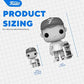 Funko Pop The Mandalorian Cute Keychain Grogu with Cup