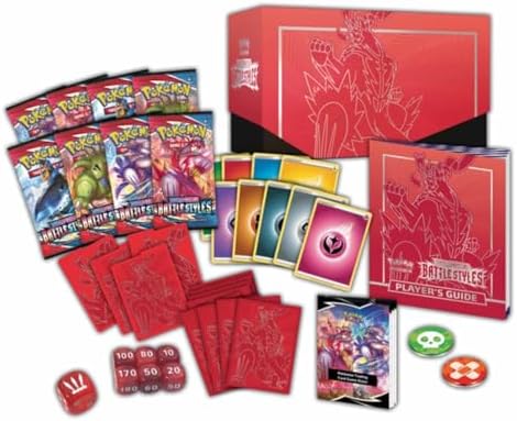 Pokemon TCG Sword Shield Battle Styles Elite Trainer Box Random Draw