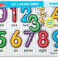 Melissa & Doug Melissa Doug Lift See Numbers Wooden Peg Puzzle - 10 Pieces - FSC Certified