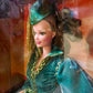Barbie Hollywood Legends Collection Barbie Doll Scarlett O'Hara in Green Drapery Dress
