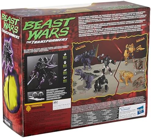 Transformers Vintage Beast Wars Predacon Megatron Action Figure