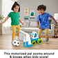 Fisher-Price Electronic Soccer Game Goaldozer Toy Motorized Net with Lights Sounds for