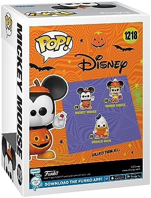 Funko Disney Trick or Treat Mickey Mouse Pop Vinyl Figure 1218