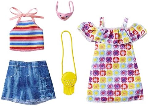 Barbie Fashions 2-Pack Clothing Set 2 Outfits for Barbie Doll