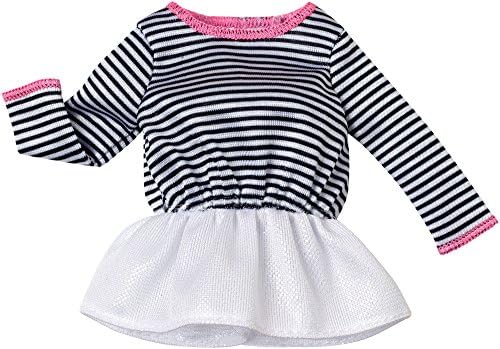 Barbie Fashion Pack Black Cheveron Trim Skirt