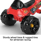 Fisher-Price Toddler Tricycle Harley-Davidson Tough Trike Toy Bike with Handlebar Grips