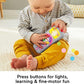 Fisher-Price Baby Learning Toy Laugh Learn Puppy's Remote Pretend TV Control with Music