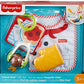 Fisher-Price Cutest Chef Gift Set 4 cooking-themed baby toys with wearable bib and