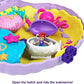 Polly Pocket Travel Toy with Micro Dolls Mermaid 2-in-1 Seashell Purse Playset Amazon