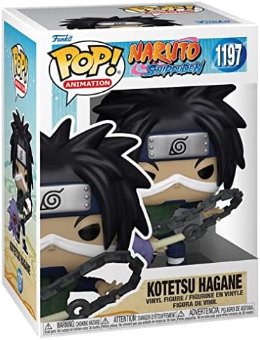 Funko POP Naruto Shippuden - Kotetsu Hagane Funko Vinyl Figure Bundled with Compatible