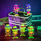 Funko Teenage Mutant Ninja Turtles 6 Pack of Black Light Vinyl Soda and Cooler