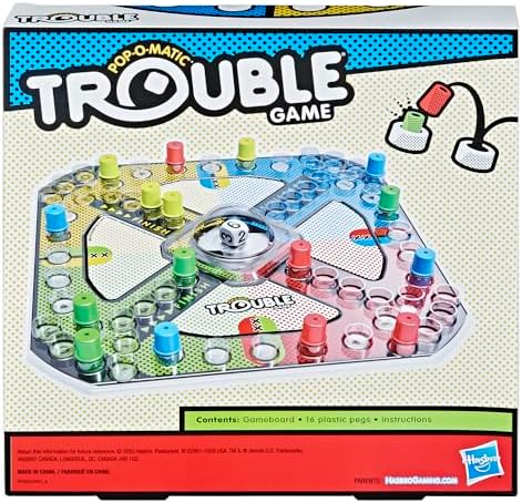 Hasbro Gaming Trouble Board Game