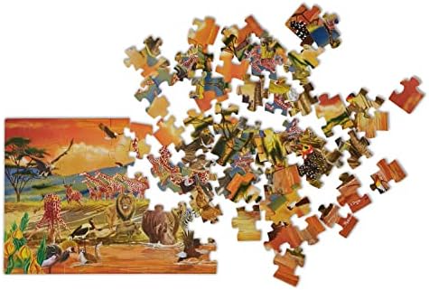 Melissa & Doug Melissa Doug African Plains Safari Jumbo Jigsaw Floor Puzzle