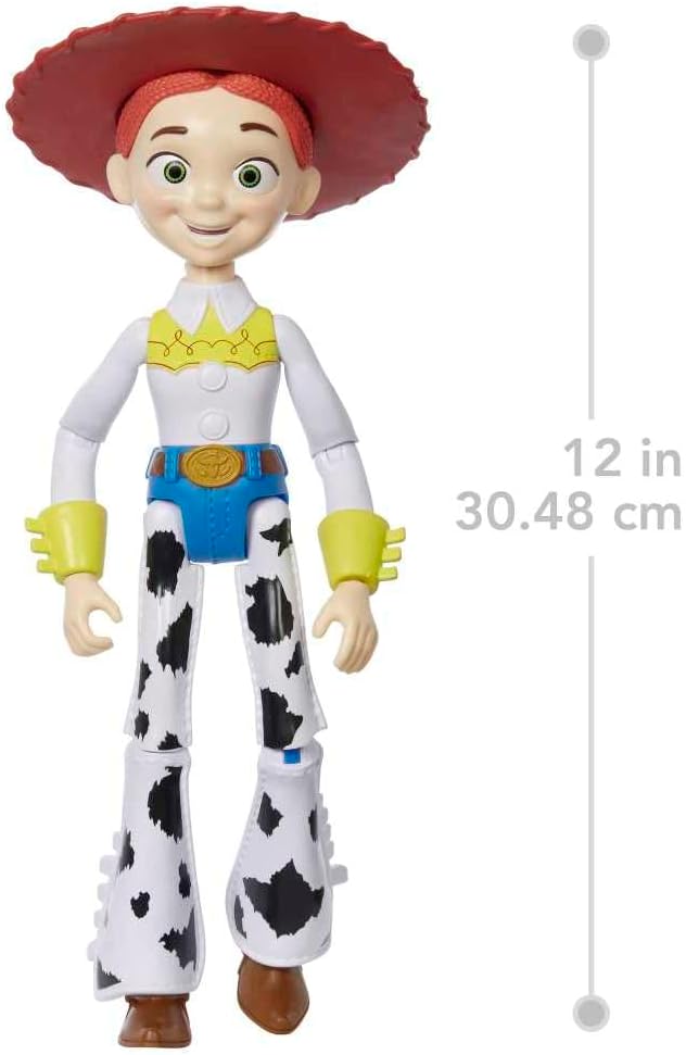 Mattel Disney and Pixar Toy Story Large Action Figure Posable Jessie in Signature Cowgirl