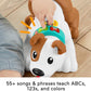 Fisher-Price Baby Learning Toy 123 Crawl with Me Puppy Electronic Dog with Smart Stages