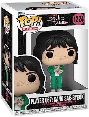 Funko POP TV Squid Game- Player 067Kang SAE-byeok Multicolor