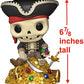 Funko 48889 Pop Disney Pirates of The Caribbean - Treasure Skeleton 783