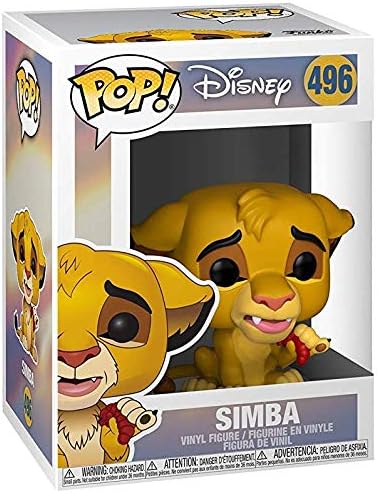 Funko Disney The Lion King - Simba Funko Pop Vinyl Figure Includes Compatible Pop Box