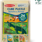 Melissa & Doug Melissa Doug National Parks Alphabet Animals 24-Piece Cube Puzzle