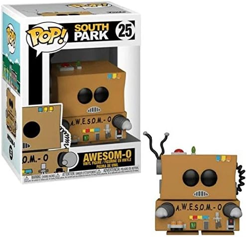 Funko Pop Animation South Park - Awesom-O Vinyl Figure Bundled with Pop Box Protector Case