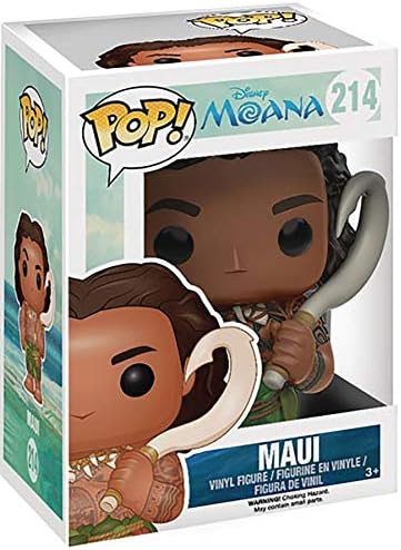 Funko Disney Moana - Maui Pop Vinyl Figure Bundled with Compatible Box Protector Case