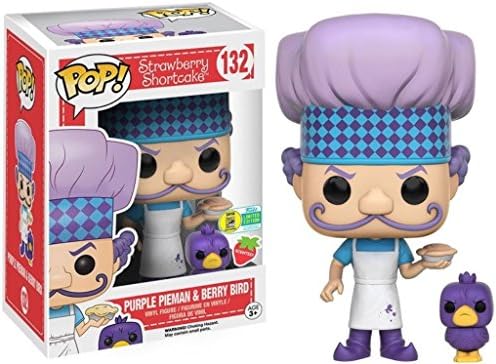 Funko Pop Strawberry Shortcake 132 Purple Pieman Berry Bird Summer Convention