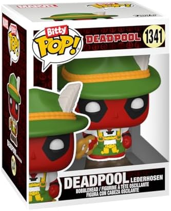 Funko Bitty POP Deadpool - Dinopool 4-Pack and A Surprise Mystery Mini Figure - 0.9 Inch