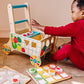 Melissa & Doug Melissa Doug Wooden Shape Sorting Grocery Cart Push Toy and Puzzle