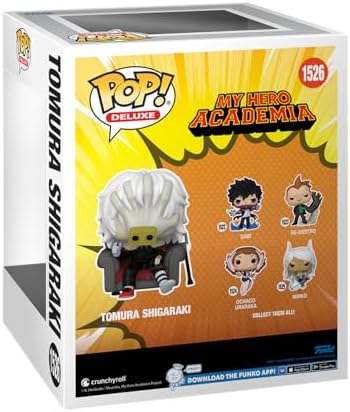 Funko POP Deluxe My Hero Academia MHA - 2 - Tomura Shigaraki in Chair - Collectable Vinyl Figure