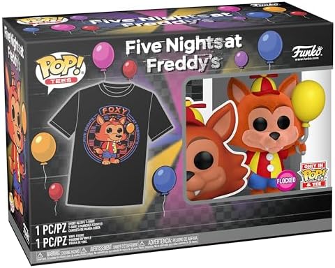 Funko Pop Tee Five Nights at Freddy's - Balloon Foxy - 3XL