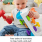 Fisher-Price Toddler Toy Tap Turn Bench Pretend Tools 2-Sided Construction Set