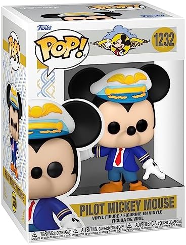 Funko Disney Mickey Mouse One Walt's Plane - Pilot Mickey Mouse Pop