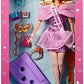 Barbie Rewind Doll with Curly Blonde Hair 1980s-inspired Prom Queen Outfit Displayable