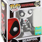 Funko POP Black and White Deadpool 112 Summer Convention