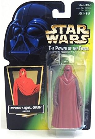Hasbro Star Wars Power of the Force Green Card Emperor's Royal Guard Action Figure 3.75