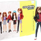 Mattel Creatable World Deluxe Character Kit Customizable Doll Black Straight Hair