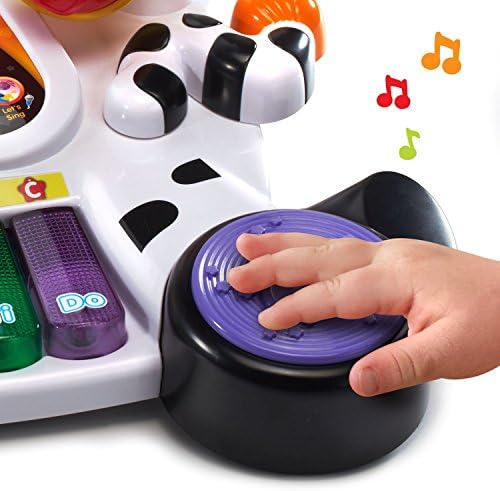 VTech Zoo Jamz Piano Frustration Free Packaging White