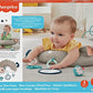 Fisher-Price Baby Toy Tummy Time Fawn Wedge Animal-Themed Support with Mirror Teether