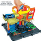 Hot Wheels City Toy Track Set Downtown Express Car Wash Playset