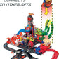 Hot Wheels Toy Car Track Set City Burger Drive-Thru Playset