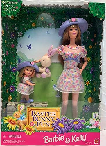 Mattel Easter Bunny Fun Barbie Kelly Gift Set
