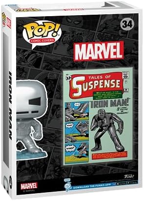 Funko POP Comic Cover Marvel - Tales of Suspense 39 Iron Man - Marvel Comics - Collectable Vinyl Figure