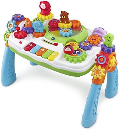VTech GearZooz 2-in-1 Jungle Friends Gear Park Frustration Free Packaging Multicolor