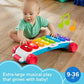 Fisher-Price Baby to Toddler Learning Toy Giant Light-Up Xylophone Pull-Along Musical