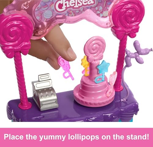 Barbie Chelsea Doll Lollipop Stand Playset